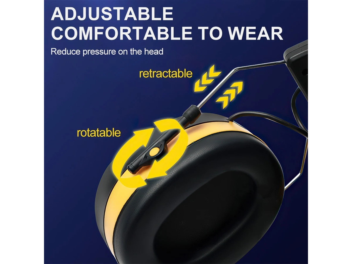 Noise Reduction Bluetooth Safety Ear Muffs