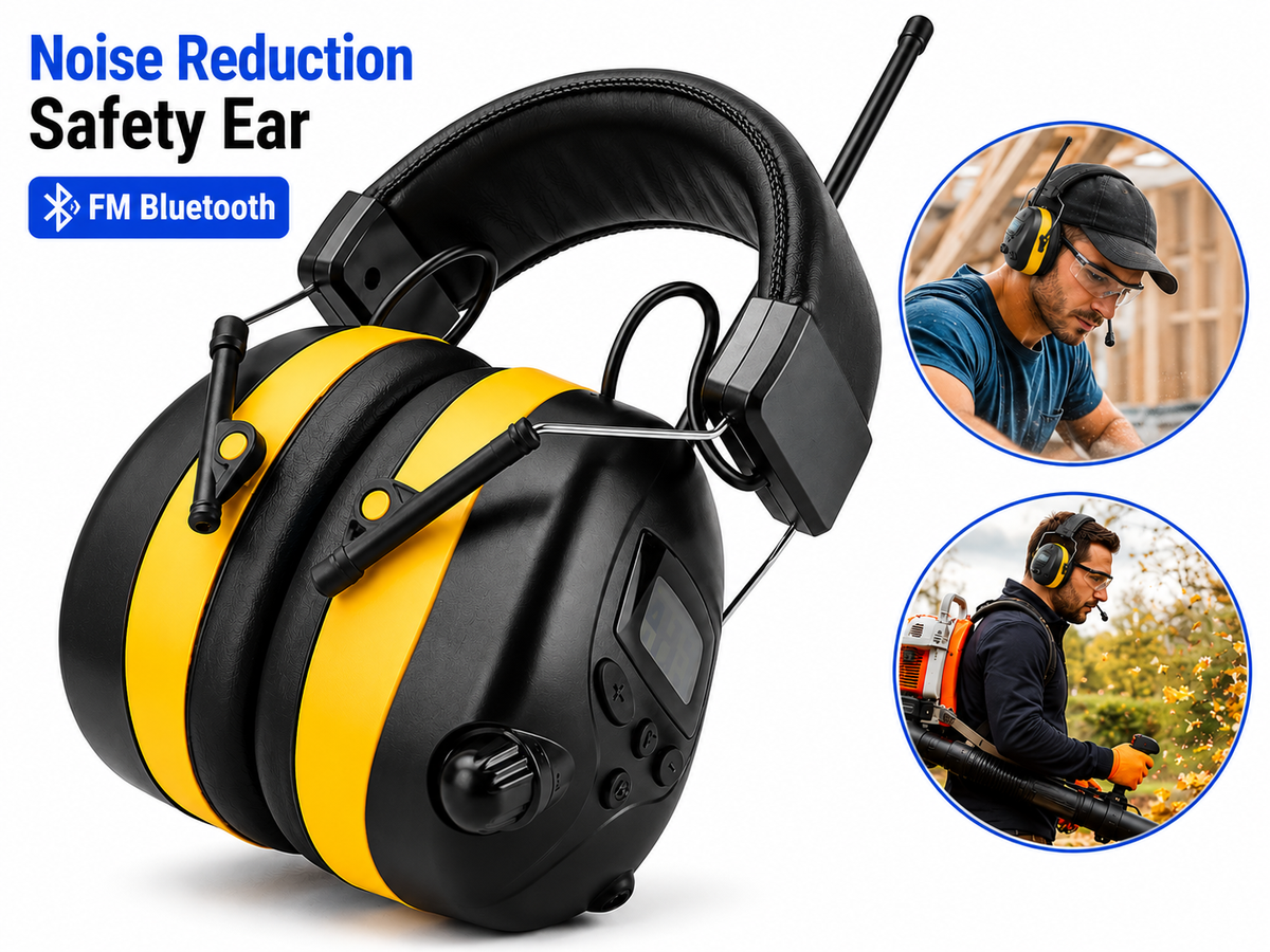 Noise Reduction Bluetooth Safety Ear Muffs