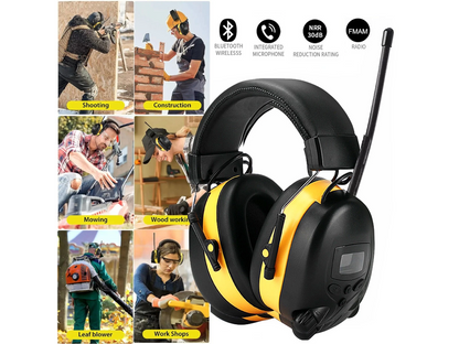 Noise Reduction Bluetooth Safety Ear Muffs