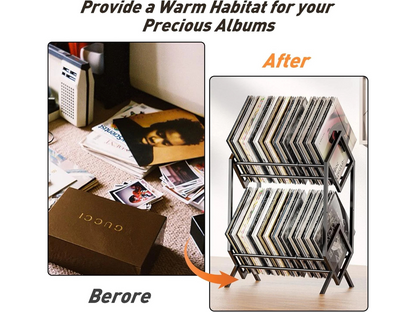 Vinyl Record Storage Holder
