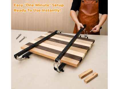 Woodworking Panel Clamps 2 Pack