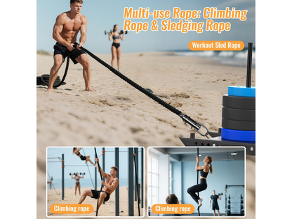 6M Weight Sled Rope Pulling Rope