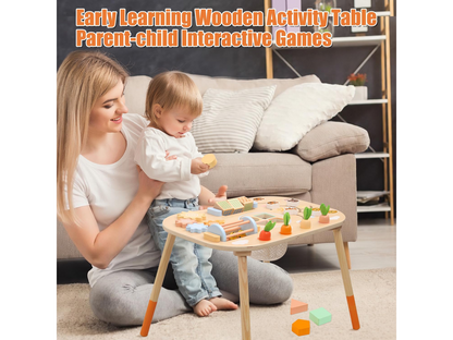 Montessori Sensory Learning Activity Table