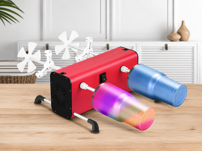 Electric 4 Cup Turner Tumbler Kit