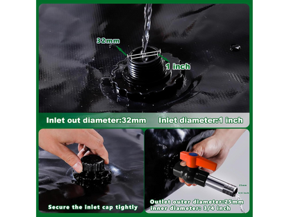 240L Water Bladder Storage Container