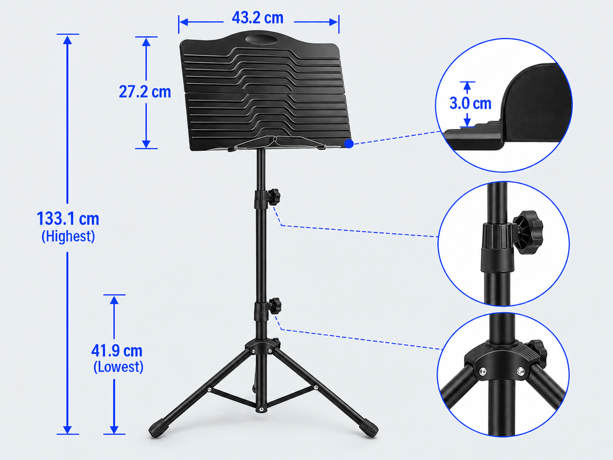 Adjustable Sheet Music Stand