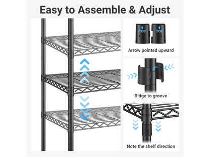 Metal Wardrobe Clothes Rack