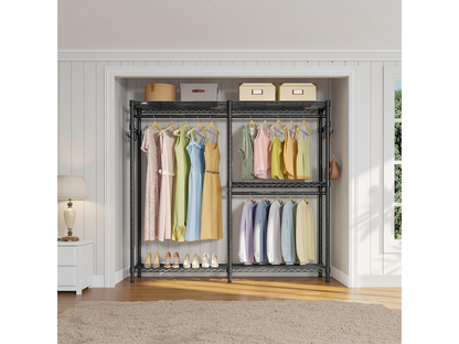 Metal Wardrobe Clothes Rack