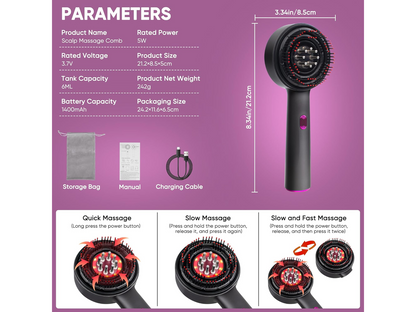 Electric Head Scalp Massager