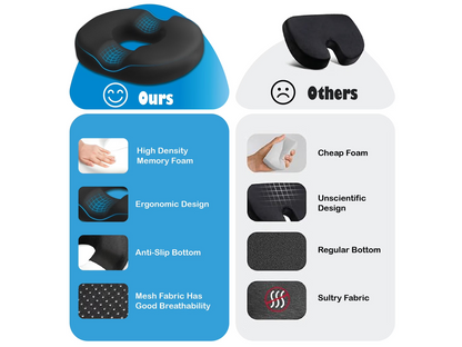 Memory Foam Donut Seat Cushion