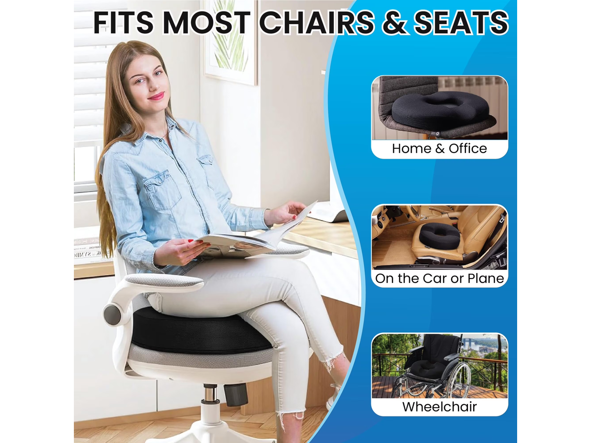 Memory Foam Donut Seat Cushion