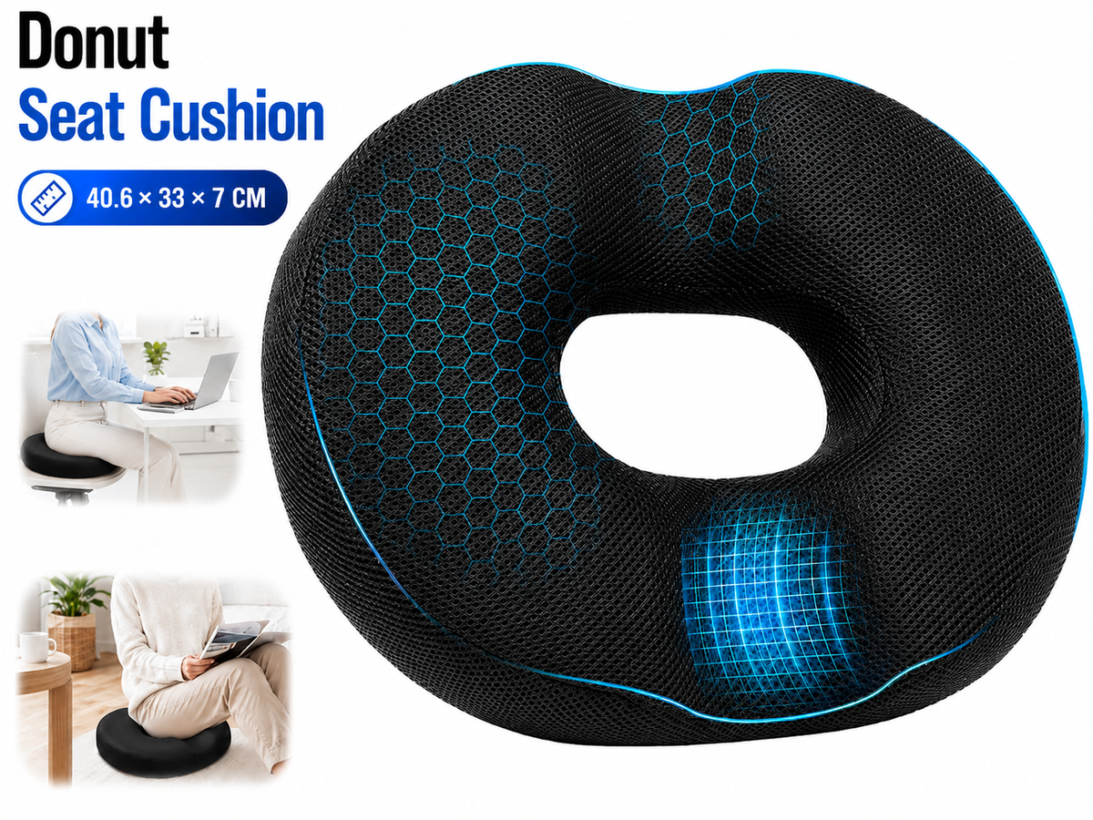 Memory Foam Donut Seat Cushion