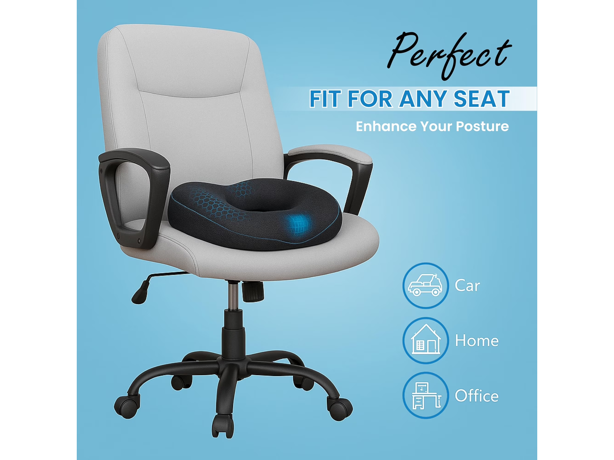 Memory Foam Donut Seat Cushion