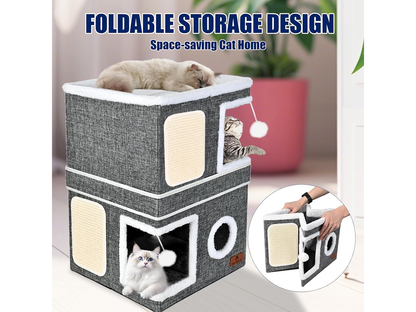 Foldable Cat House