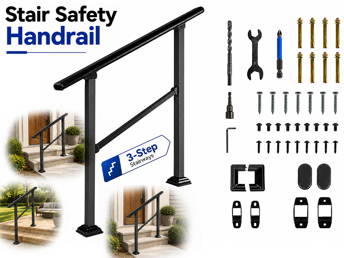Stair Handrail 3 Steps