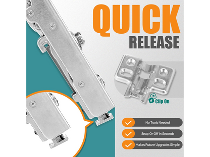 Soft Close Cabinet Hinges 4 Pack