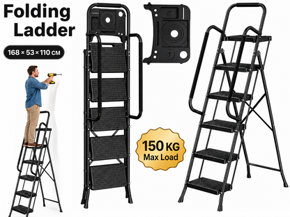 5 Step Folding Ladder