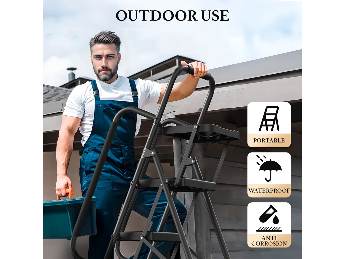 5 Step Folding Ladder
