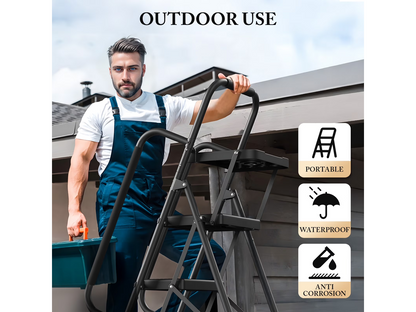 5 Step Folding Ladder