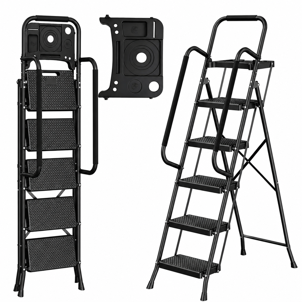5 Step Folding Ladder
