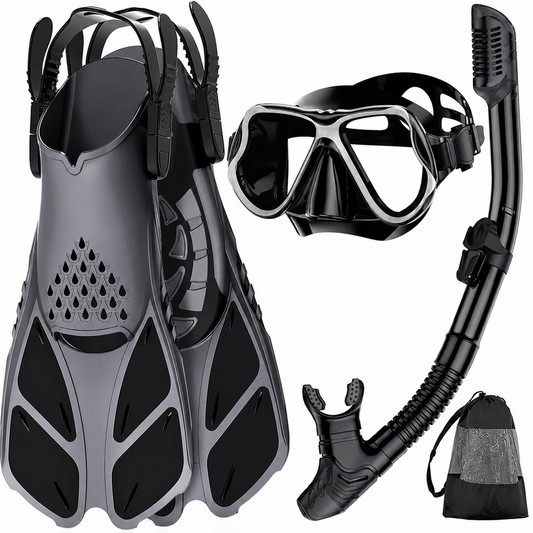 Mask Fins Snorkel Set