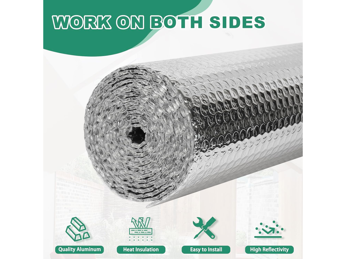 Reflective Bubble Foil Insulation Roll
