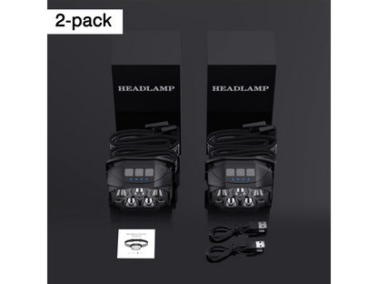 Rechargeable Head Torch Headlamp