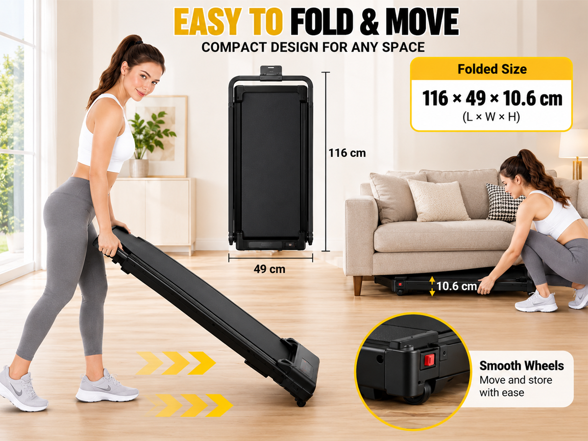 Foldable Incline Treadmill
