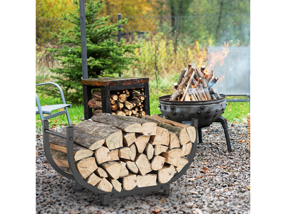 Firewood Log Storage Rack