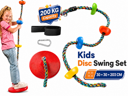 Tree Swing Set with Disc