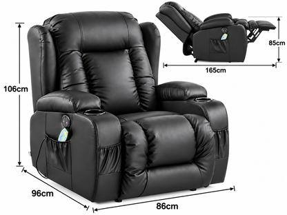 Recliner Chair with Heat Massage