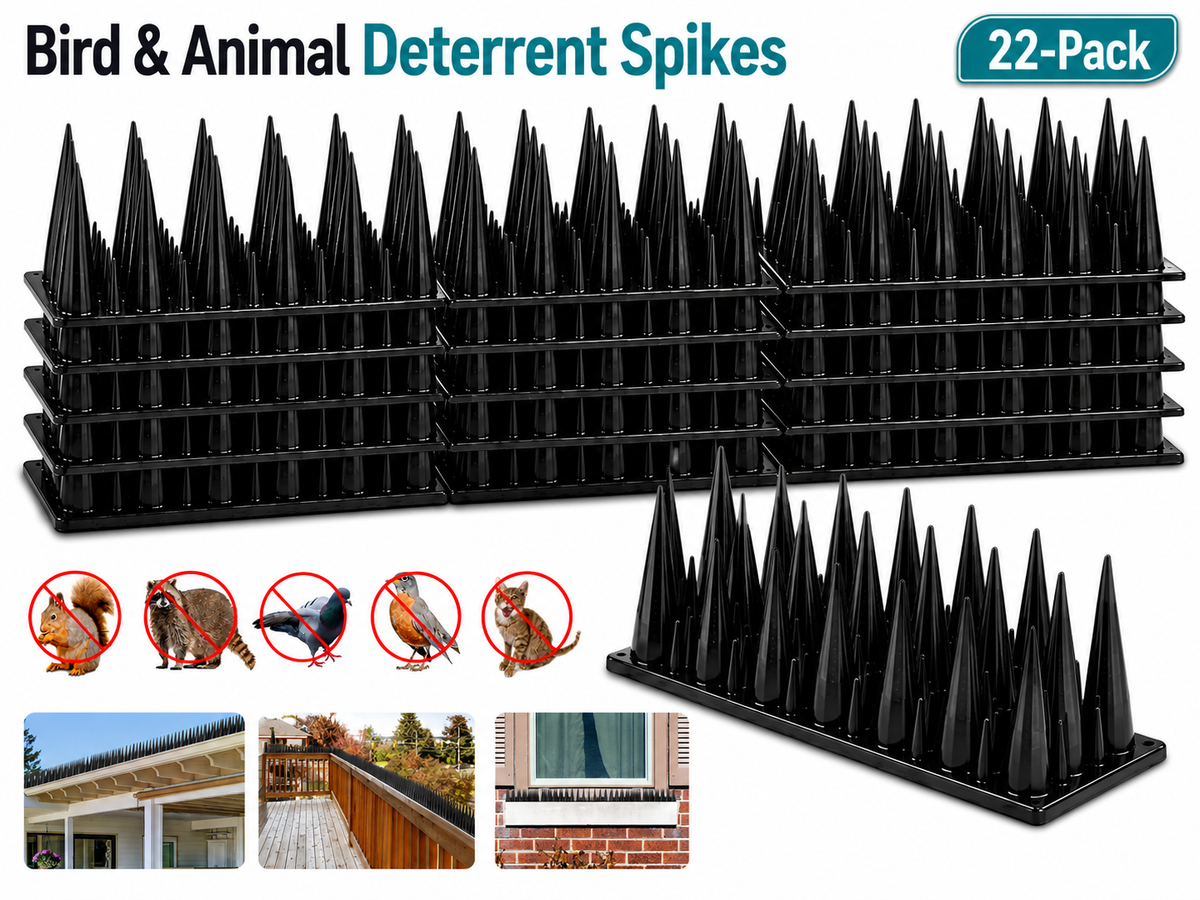 Bird Spikes Pest Control Fence 22 PCS