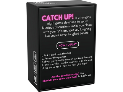 Catch Up Girls Night Card Game