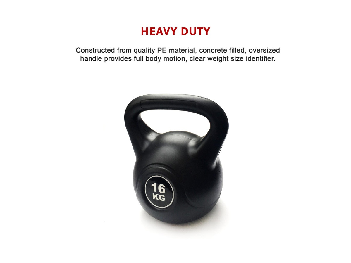 16kg Concrete Kettlebell