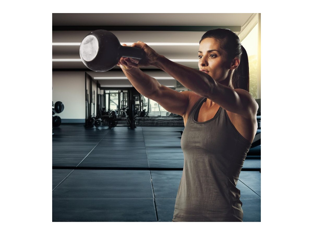 16kg Concrete Kettlebell