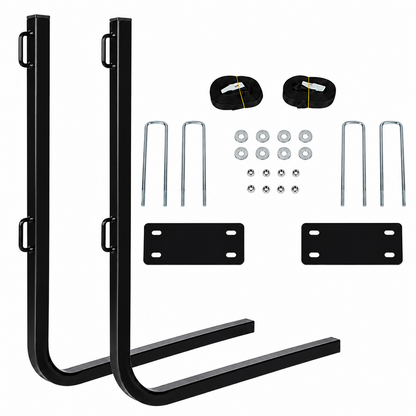 Camper RV Bumper Mount Tote Tank Carrier Rack