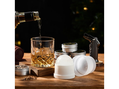 Whiskey Smoker Kit with Torch 6 Wood Chips