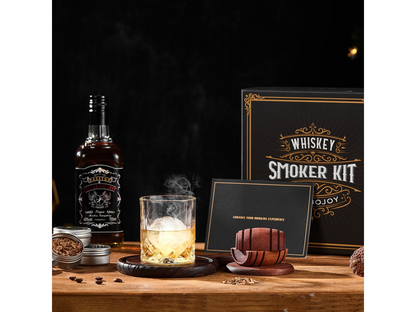 Whiskey Smoker Kit with Torch 6 Wood Chips