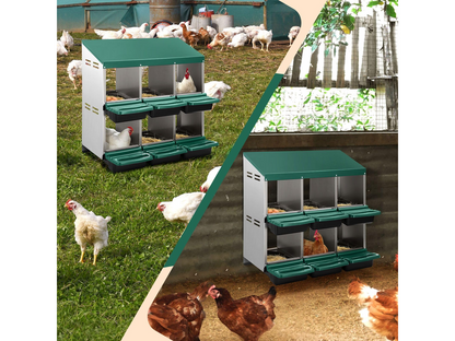 Chicken Nesting Box With 6 nests