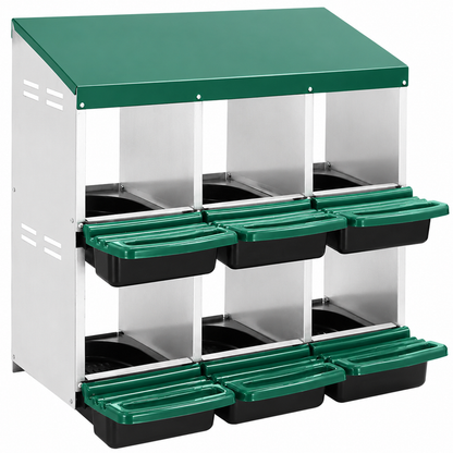 Chicken Nesting Box With 6 nests