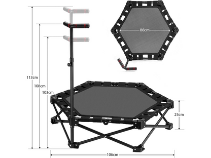 Trampoline Mini Foldable Portable Rebounder