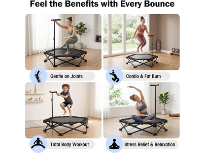 Trampoline Mini Foldable Portable Rebounder