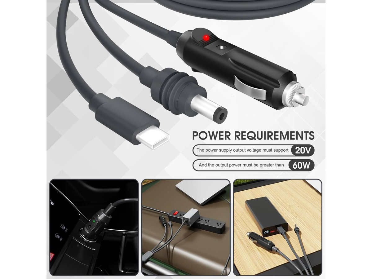 Starlink Mini DC Power Cable