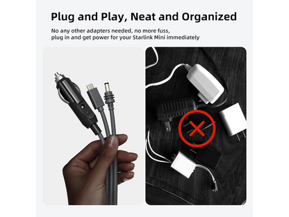 Starlink Mini DC Power Cable