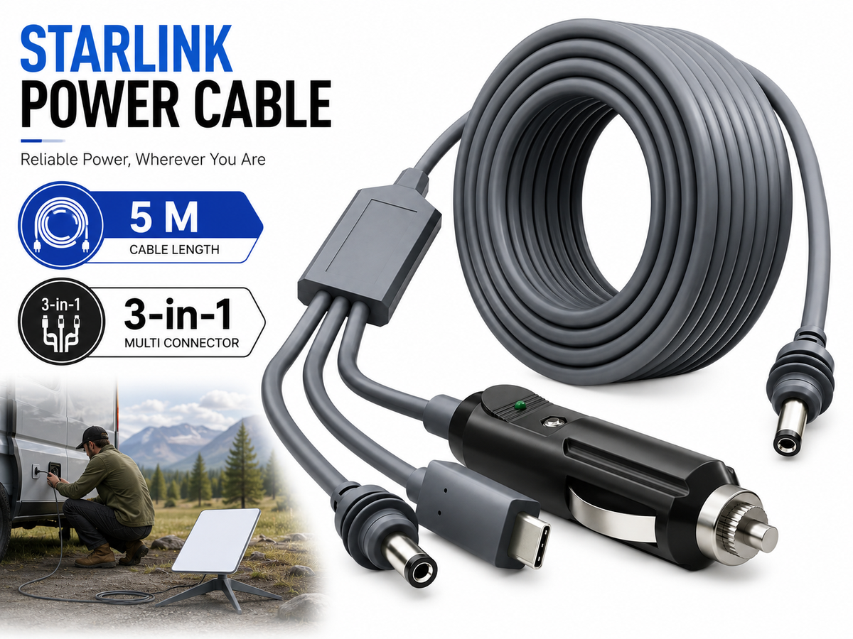 Starlink Mini DC Power Cable