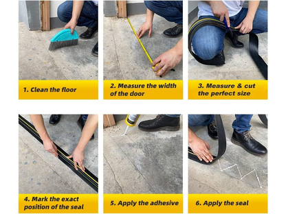 6M Garage Door Seal