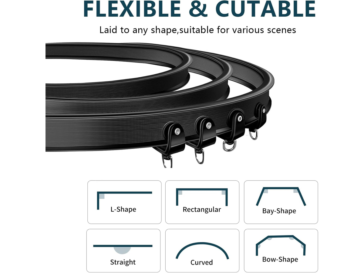 Bendable Ceiling Curtain Track 5M