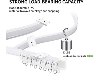 Bendable Ceiling Curtain Track 5M
