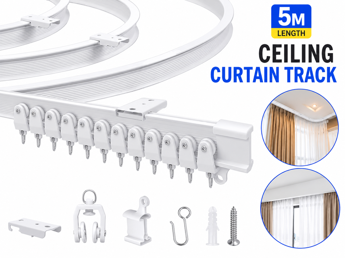 Bendable Ceiling Curtain Track 5M
