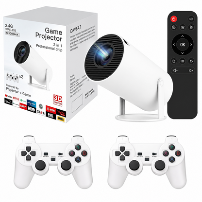 Smart Projector with Retro Games